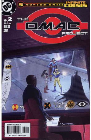 The Omac Project 2 published by DC with cover art by José Ladrönn