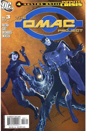 The Omac Project 3 published by DC with cover art by José Ladrönn