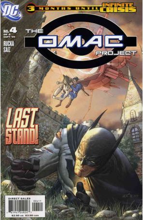 The Omac Project 4 published by DC with cover art by José Ladrönn