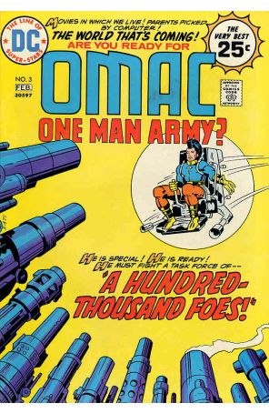 OMAC 3 published by DC with cover art by Jack Kirby