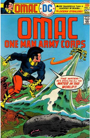OMAC 7 published by DC with cover art by Jack Kirby