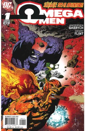 Omega Men (2nd Series) 1 published by DC with cover art by Henry Flint