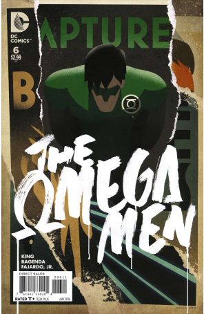 Omega Men (3rd Series) 6 published by DC with cover art by Trevor Hutchinson