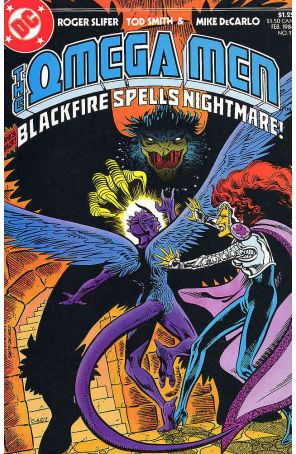 The Omega Men 11 published by DC with cover art by Tod Smith