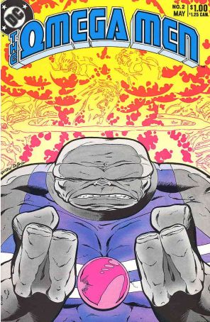 The Omega Men 2 published by DC with cover art by Keith Giffen