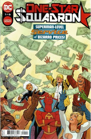 One-Star Squadron 1 published by DC with cover art by Steve Lieber
