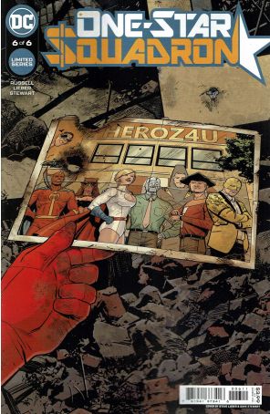 One-Star Squadron 6 published by DC with cover art by Steve Lieber