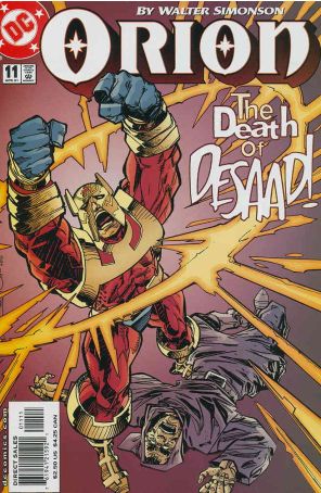 Orion (DC) 11 published by DC with cover art by Walt Simonson