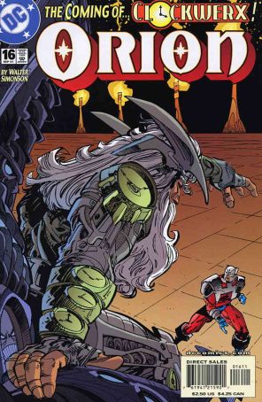 Orion (DC) 16 published by DC with cover art by Walt Simonson