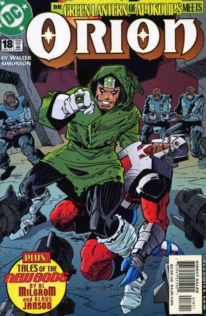 Orion (DC) 18 published by DC with cover art by Walt Simonson