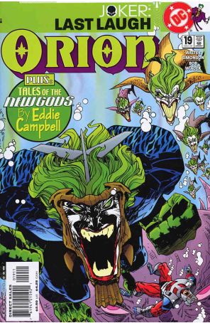 Orion (DC) 19 published by DC with cover art by Walt Simonson