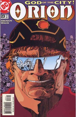 Orion (DC) 23 published by DC with cover art by Walt Simonson
