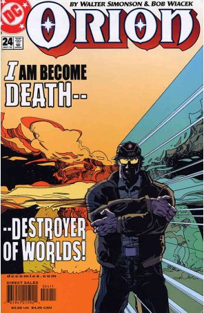 Orion (DC) 24 published by DC with cover art by Walt Simonson