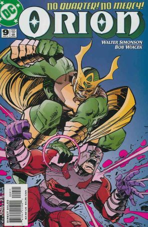 Orion (DC) 9 published by DC with cover art by Walt Simonson
