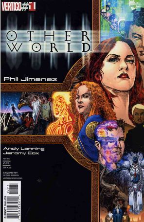 Otherworld 1 published by DC with cover art by Andy Lanning