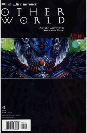 Otherworld 5 published by DC with cover art by Andy Lanning