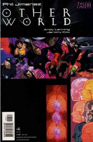 Otherworld 6 published by DC with cover art by Andy Lanning