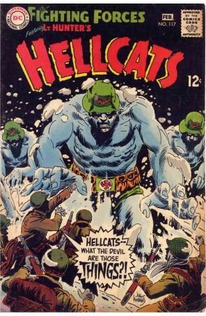 Our Fighting Forces 117 published by DC with cover art by Joe Kubert
