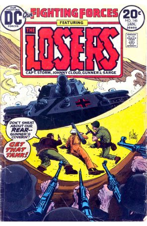 Our Fighting Forces 146 published by DC with cover art by Joe Kubert