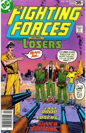 Our Fighting Forces 178 published by DC with cover art by Joe Kubert