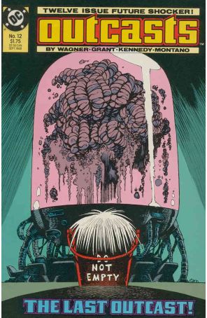 Outcasts 12 published by DC with cover art by Cam Kennedy