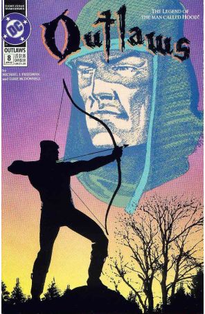 Outlaws (DC) 8 published by DC with cover art by Luke McDonnell