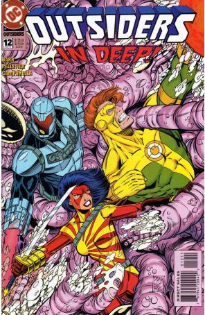 Outsiders (2nd Series) 12 published by DC with cover art by Paul Pelletier
