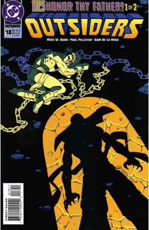Outsiders (2nd Series) 18 published by DC with cover art by Paul Pelletier