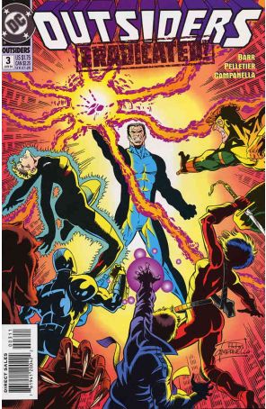 Outsiders (2nd Series) 3 published by DC with cover art by Paul Pelletier
