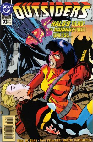 Outsiders (2nd Series) 7 published by DC with cover art by Paul Pelletier