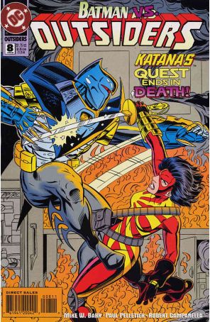 Outsiders (2nd Series) 8 published by DC with cover art by Paul Pelletier