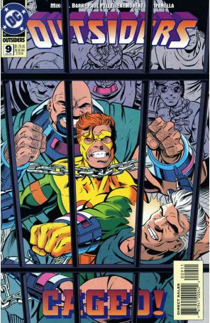 Outsiders (2nd Series) 9 published by DC with cover art by Paul Pelletier