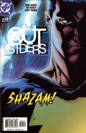 Outsiders (3rd Series) 10 published by DC with cover art by Tom Raney