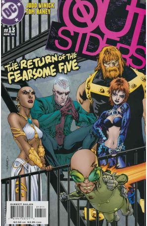 Outsiders (3rd Series) 13 published by DC with cover art by Tom Raney
