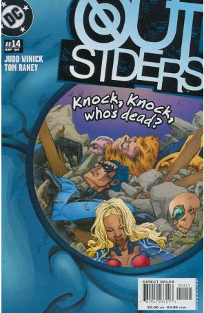 Outsiders (3rd Series) 14 published by DC with cover art by Tom Raney