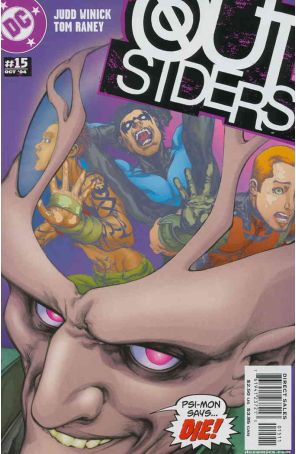 Outsiders (3rd Series) 15 published by DC with cover art by Tom Raney