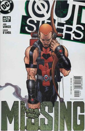 Outsiders (3rd Series) 19 published by DC with cover art by Doug Mahnke