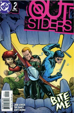 Outsiders (3rd Series) 2 published by DC with cover art by Tom Raney