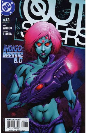 Outsiders (3rd Series) 24 published by DC with cover art by Mike McKone