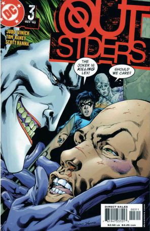 Outsiders (3rd Series) 3 published by DC with cover art by Tom Raney