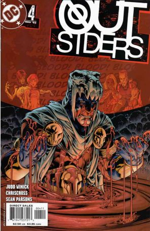 Outsiders (3rd Series) 4 published by DC with cover art by Tom Raney