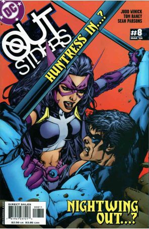 Outsiders (3rd Series) 8 published by DC with cover art by Tom Raney