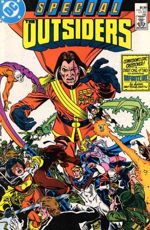Outsiders (1st Series) Special 1 published by DC with cover art by Eduardo Barreto