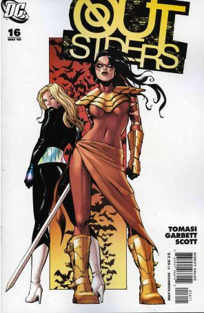 Outsiders (4th Series) 16 published by DC with cover art by Lee Garbett