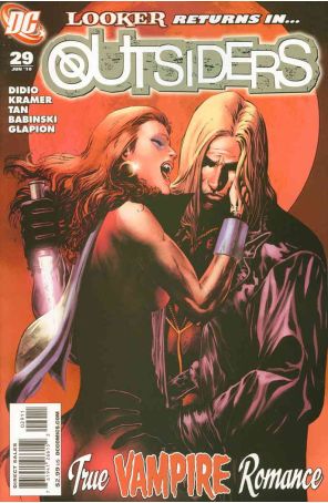 Outsiders (4th Series) 29 published by DC with cover art by Philip Tan