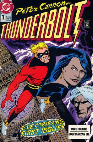 Peter Cannon-Thunderbolt 1 published by DC with cover art by Mike Collins