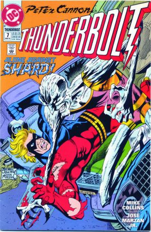 Peter Cannon-Thunderbolt 7 published by DC with cover art by Mike Collins
