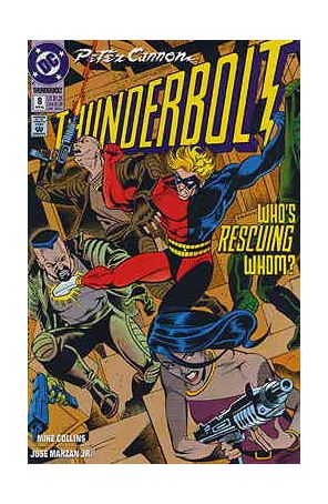 Peter Cannon-Thunderbolt 8 published by DC with cover art by Mike Collins