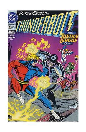 Peter Cannon-Thunderbolt 9 published by DC with cover art by Mike Collins