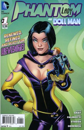 Phantom Lady (DC) 1 published by DC with cover art by Amanda Conner